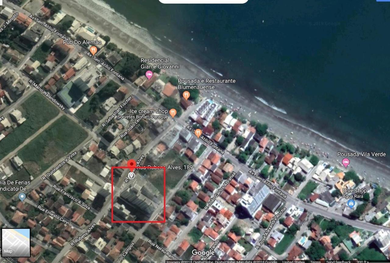 150M Da Praia Pereque, 3 Quartos, Amplo E Aconchegante بورتو بيلو المظهر الخارجي الصورة